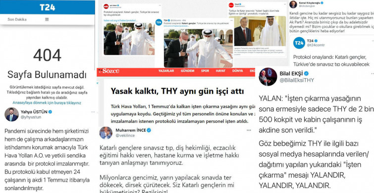 THY Gerçeği Açıkladı! T24 ve Sözcü Haber Sitelerinden Bir Yalan Haber Daha: THY 2 Bin 500 Çalışanını İşten Çıkarttı