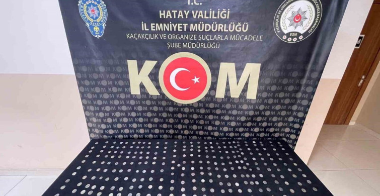 Ticari Takside Kaçak Tarihi Eser Ele Geçirildi