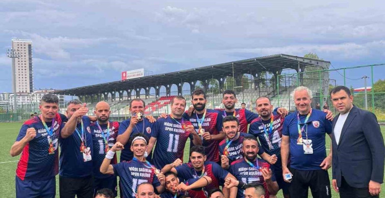 TIESF 1. Lig E Grubu şampiyonu Niğde Sağırlar Spor Kulübü oldu