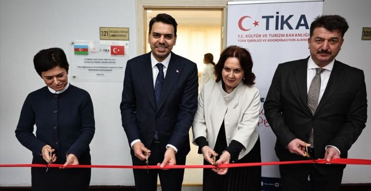 TİKA Bakü'de Eczacılık Laboratuvarı Açtı