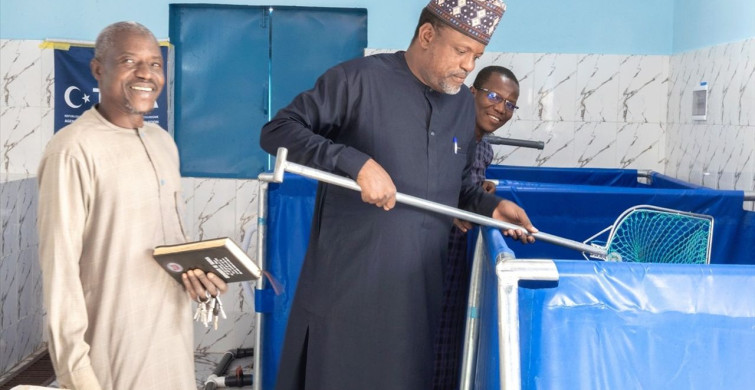 TİKA, Nijer'de Balıkçılığı Destekleyen Üretim Tesisleri Kurdu