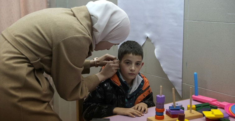 TİKA Şam'da İşitme Engelli Çocuklara Destek Verdi