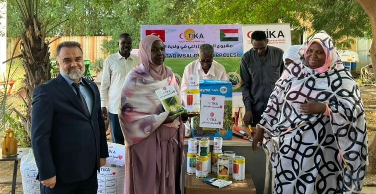 TİKA Sudan'da Çiftçilere Destek Sağladı