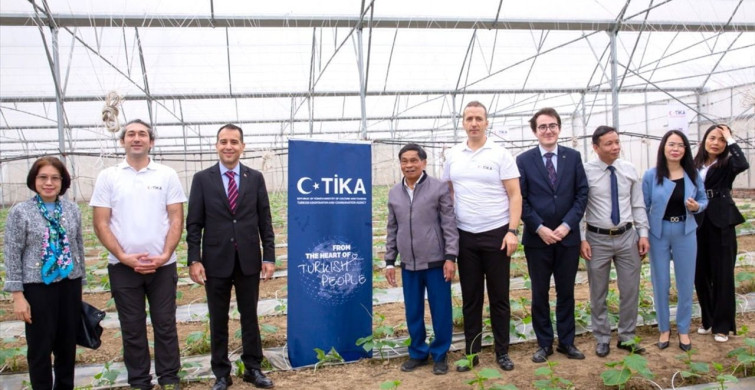 TİKA, Vietnam'daki Çiftçilere Sera Desteği Sağladı