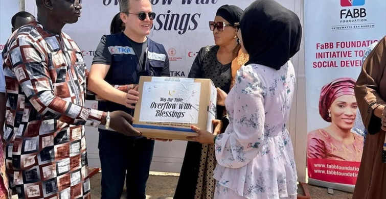 TİKA'dan Gambiya'ya Ramazan Ayında Gıda Desteği