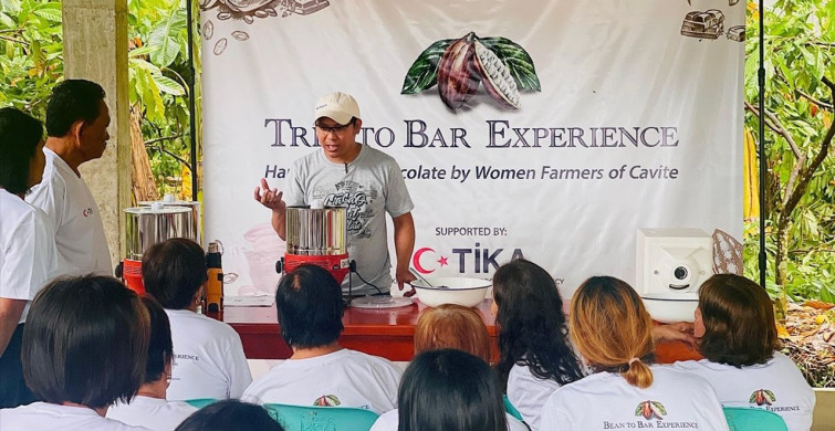 TİKA'nın Desteğiyle Filipinli Kadın Girişimciler Kakao Üretiminde Yenilikler Yaşıyor