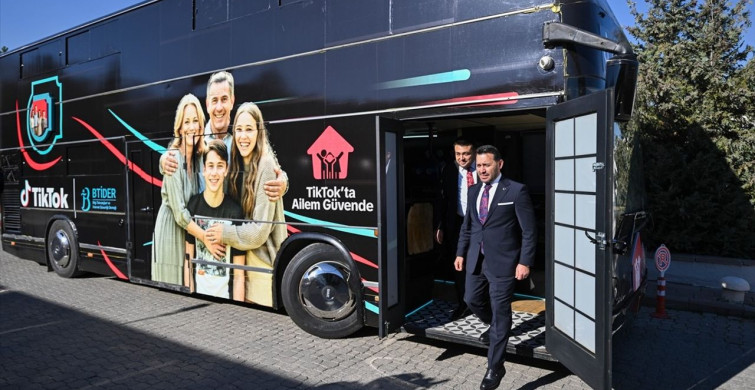TikTok, Aile Güvende Eğitim Otobüsü ile Türkiye'yi Geziyor