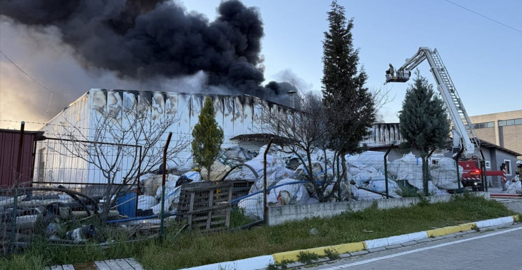 Tire Organize Sanayi Bölgesi'ndeki Yangın Kontrol Altına Alındı