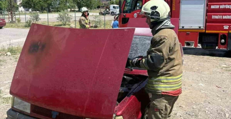 TOFAŞ Otomobilinde Yangın Paniği