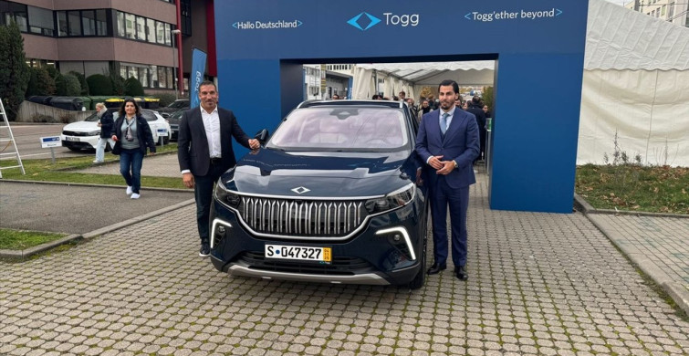 TOGG Almanya'da İlk Teslimatını Gerçekleştirdi