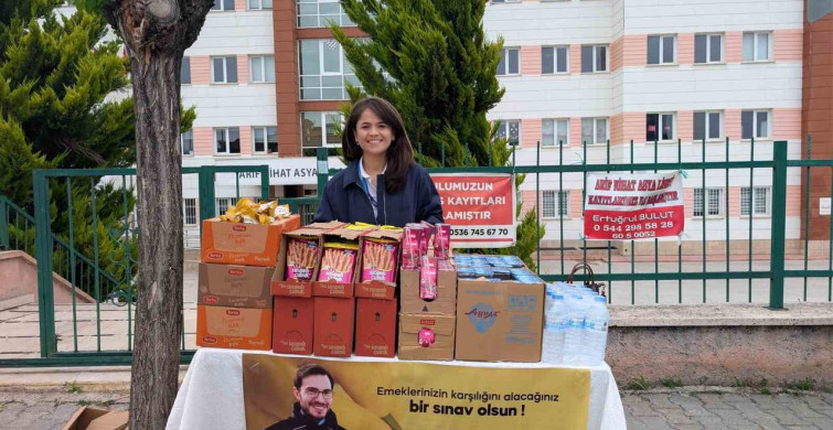 Tokat belediyesi yks maratonunda gençleri ve ailelerini yalnız bırakmadı