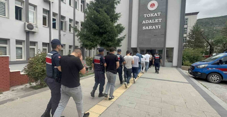 Tokat merkezli uyuşturucu operasyonunda 36 şüpheli adliyeye sevk edildi