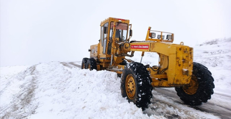 Tokat, Sinop ve Kastamonu'daki 456 Köy Yolu Ulaşıma Kapandı