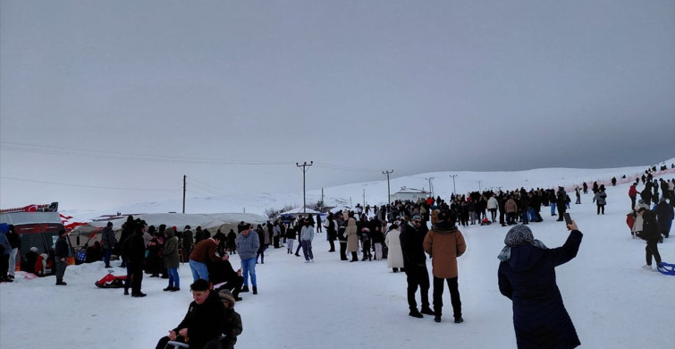 Tokat'ta 10. Geleneksel Kar Şenliği Coşkusu