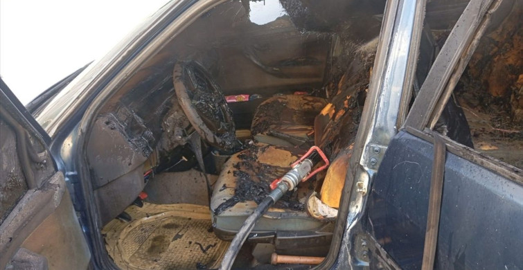 Tokat'ta Aracını Kundaklayan Zanlı Gözaltına Alındı