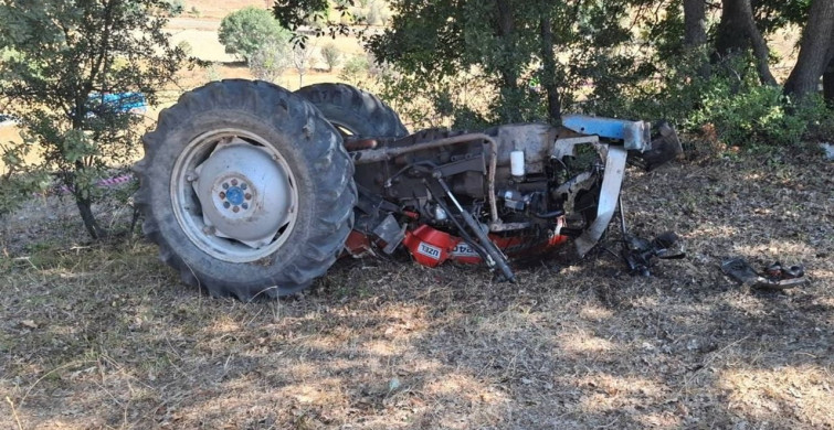 Tokat'ta Devrilen Traktör Sonucu Bir Kişi Hayatını Kaybetti