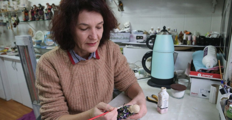 Tokat'ta Kadın Usta Kitre Bebekler Tasarlıyor