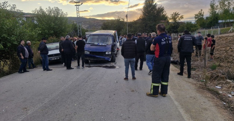 Tokat'ta Meydana Gelen Trafik Kazasında 5 Yaralı