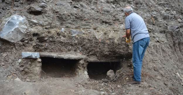 Tokat'ta Roma Dönemine Ait Lahit Bulundu