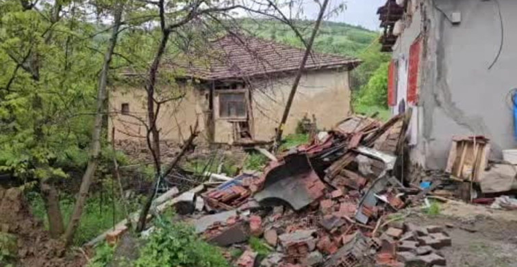 Tokat'ta Sağanak Sonrası Heyelan: 2 Ev Tahliye Edildi