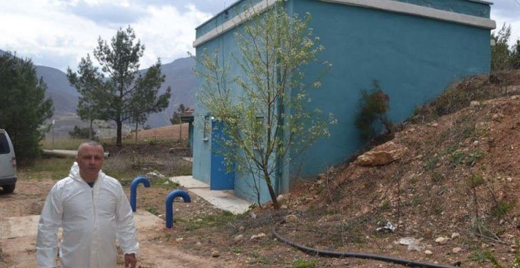Tokat'ta Su Depolarında Temizlik Yapıldı