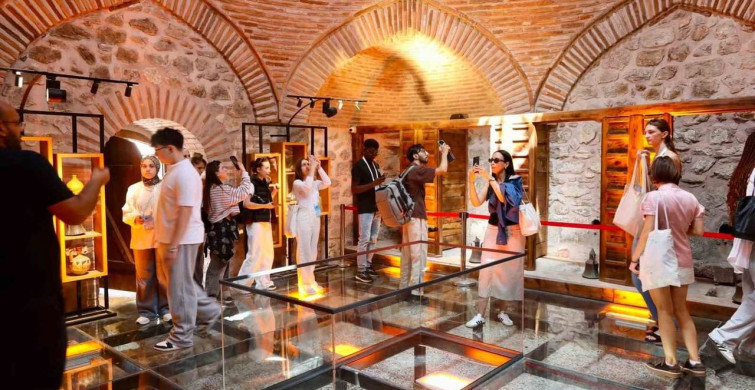 Tokat'ta Türkçe öğrenen uluslararası öğrenciler kültürel mirası keşfetti