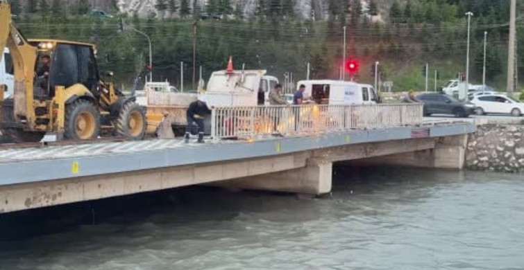 Tokat'taki Taşkın Riskine Karşı Önlem: Çedaş Köprüsü Yıkılıyor