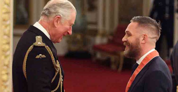 Tom Hardy İngiltere Kraliyeti'ne Adım Attı