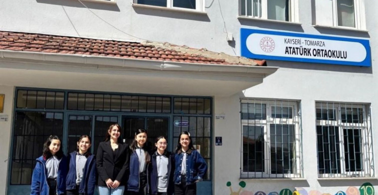 Tomarza Atatürk Ortaokulu Kayseri'de Birinci Oldu