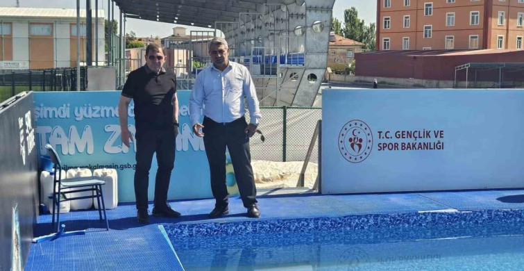 Tomarza’da yaz spor okulları coşkusu
