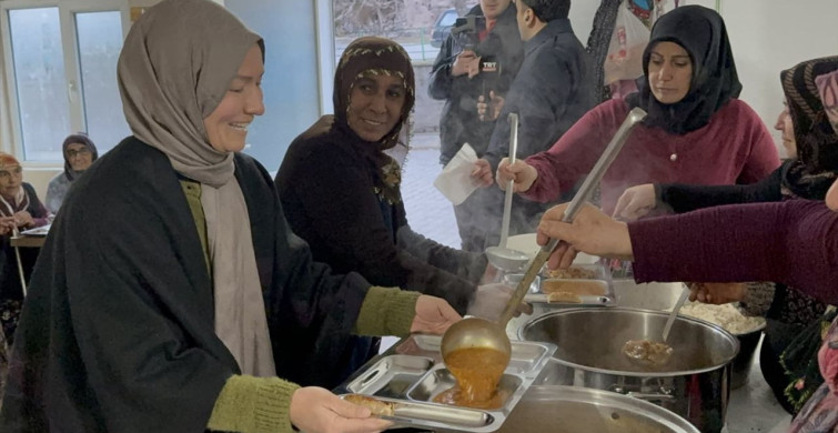 Topaç Köyü'nde Geleneksel Toplu İftar Heyecanı