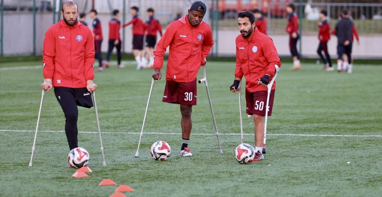 Trabzon Büyükşehir Belediyesi Ampute Futbol Takımı Şampiyonluğa İstiyor