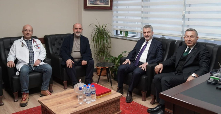 Trabzon Valisi Tahir Şahin, Özel İmperial Hastanesi'ni Ziyaret Etti