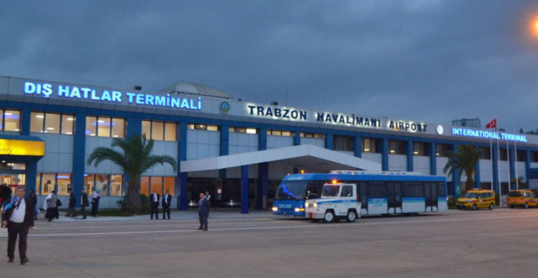 Trabzon'da Dış Hatlarda Gerçekleşen Uçak Seferlerinde Geçen Yıla Göre Büyük Artış!