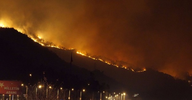 Trabzon'da Kriz Masası Oluşturuldu! 10 İlçede 22 Yangın