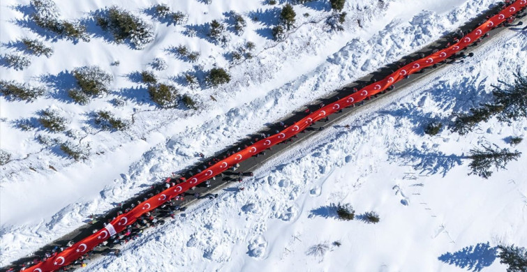 Trabzon'da Sarıkamış Şehitleri Anma Yürüyüşü