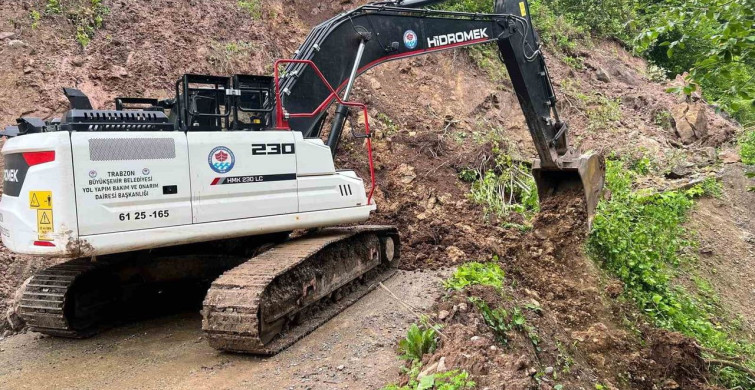 Trabzon'da Sel ve Heyelan Seferberliği