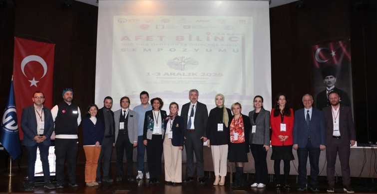 Trabzon'da Sempozyum: Afet Bilinci ve Gelecek Vizyonu