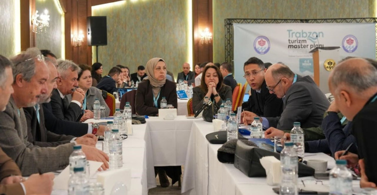 Trabzon'da Turizm Master Planı Çalıştayı Düzenlendi