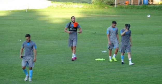 Trabzonspor Antrenmanında Gerginlik