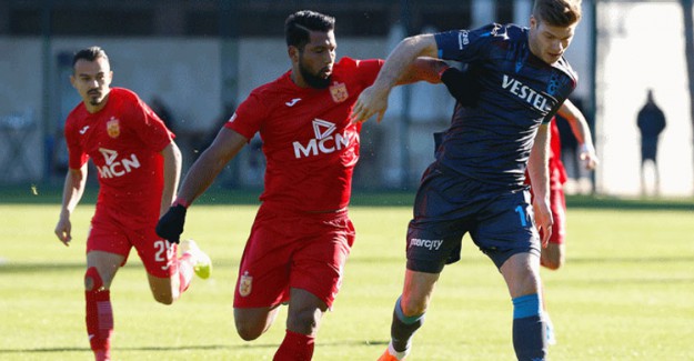 Trabzonspor Hazırlık Maçında Partizan Tiran'ı Yendi