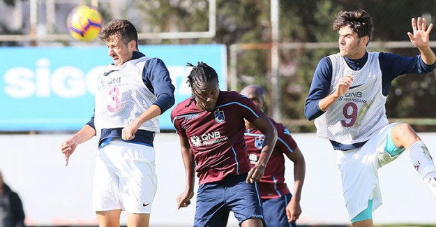 Trabzonspor, U21 Takımı İle Karşılaştı!