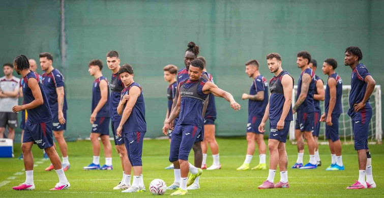 Trabzonspor, yeni sezon hazırlıklarını sürdürüyor