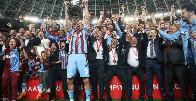 Trabzonspor, Ziraat Türkiye Kupası'nı Kazandı