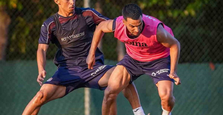 Trabzonspor'da Aral Şimşir ilk antrenmanına çıktı