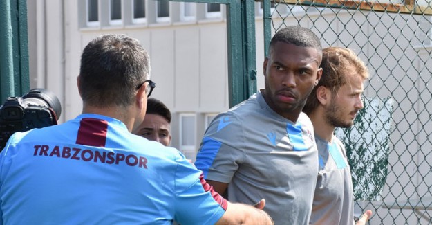 Trabzonspor'da Daniel Sturridge İlk Antrenmanına Çıktı! İşte Fotoğraflar!