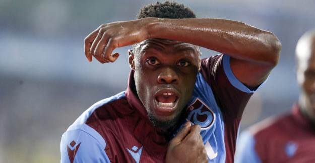 Trabzonspor'da Ekuban Sevinci