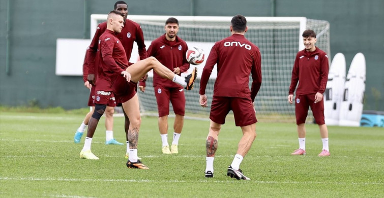 Trabzonspor'un Eyüpspor Maçı Hazırlıkları Devam Ediyor