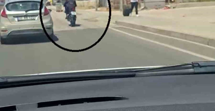 Trafikte tek teker yaparak ilerleyen sürücüye 46 bin TL ceza