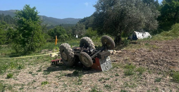 Traktör Kazasında 79 Yaşındaki Çiftçi Hayatını Kaybetti